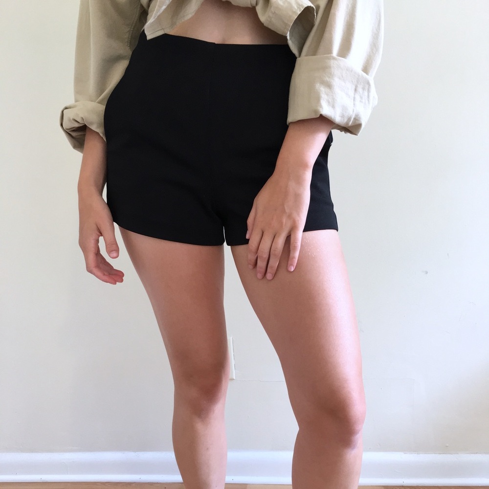 🖤FREE🖤 Black Dress Shorts